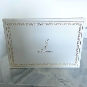 Rene Caovilla empty shoe box